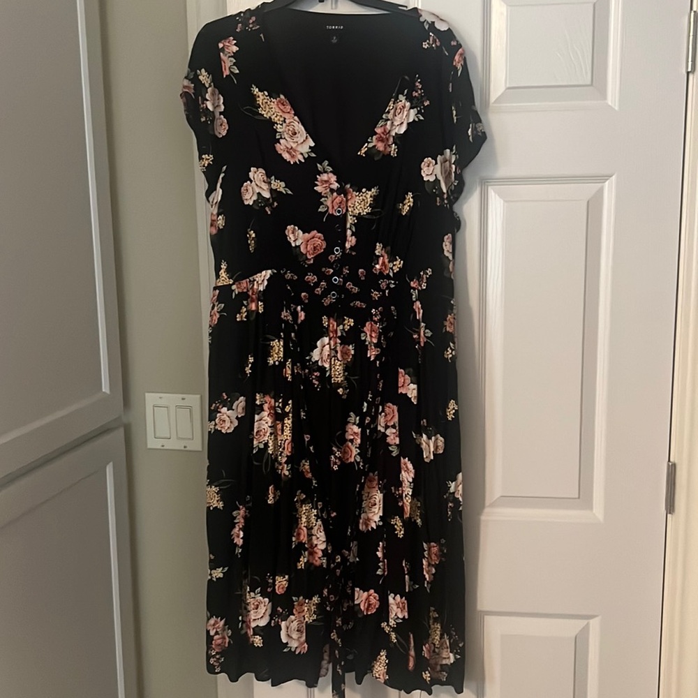 Torrid floral dress